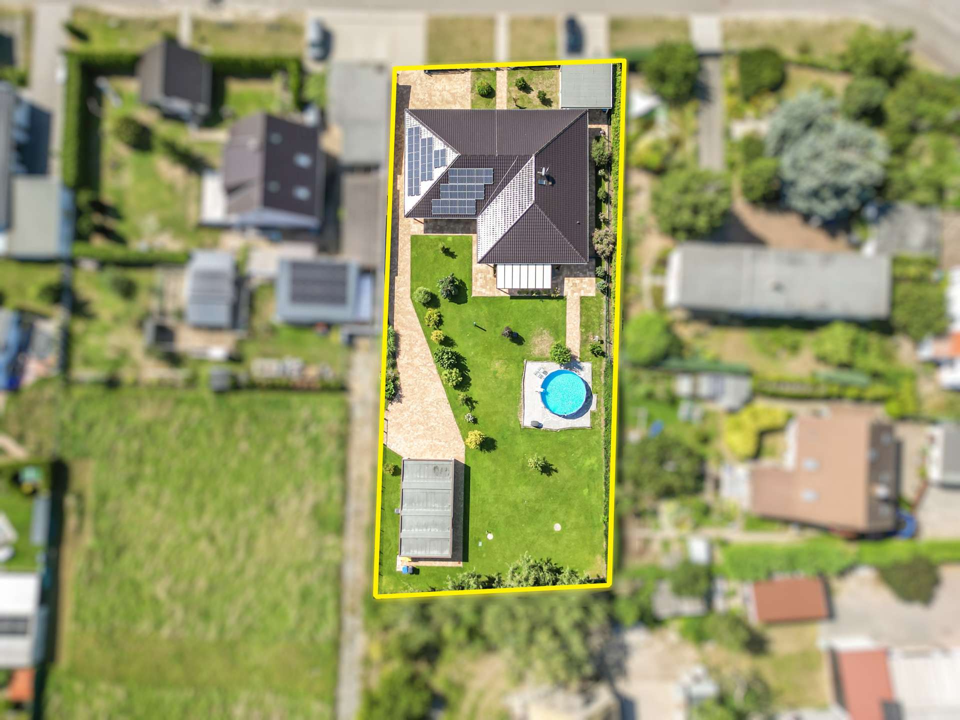 Grundstücksgrenzen blurr