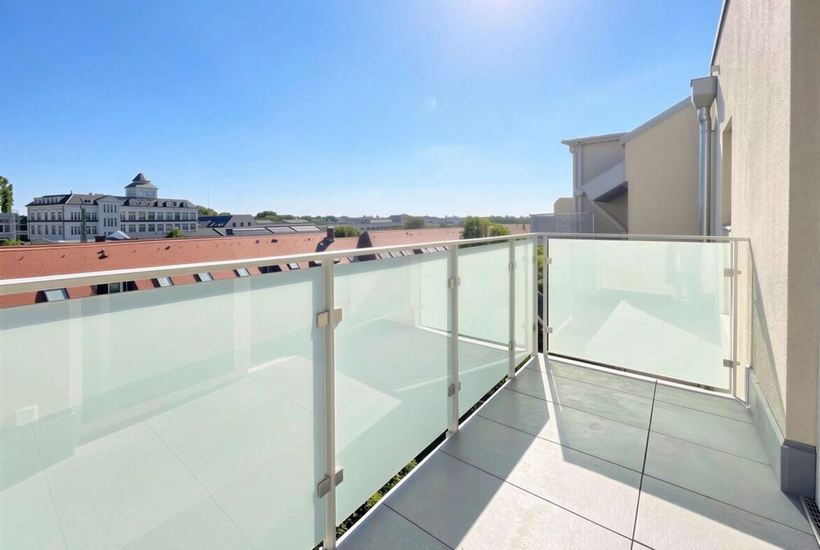 Balkon mit Weitsicht