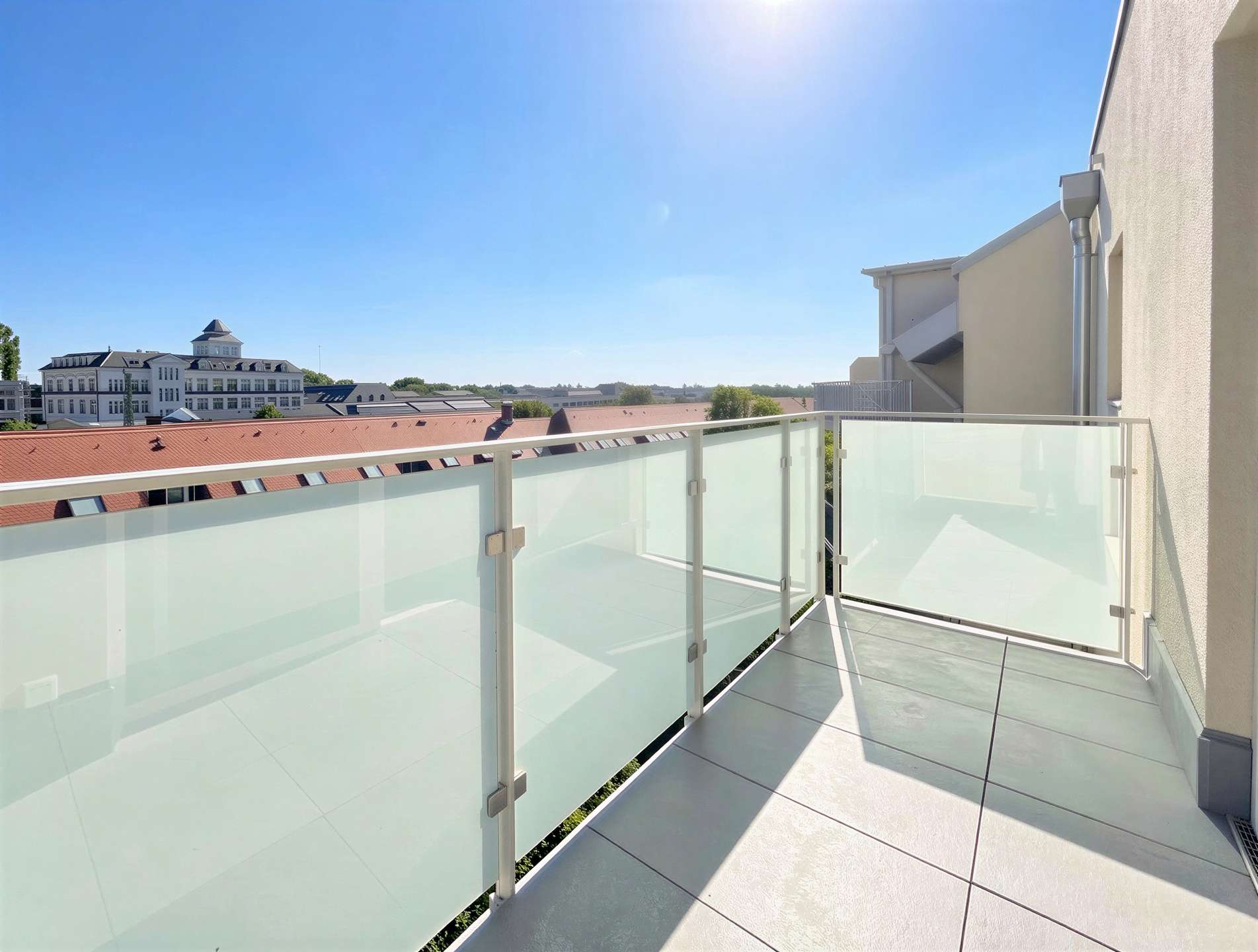 Balkon mit Weitsicht