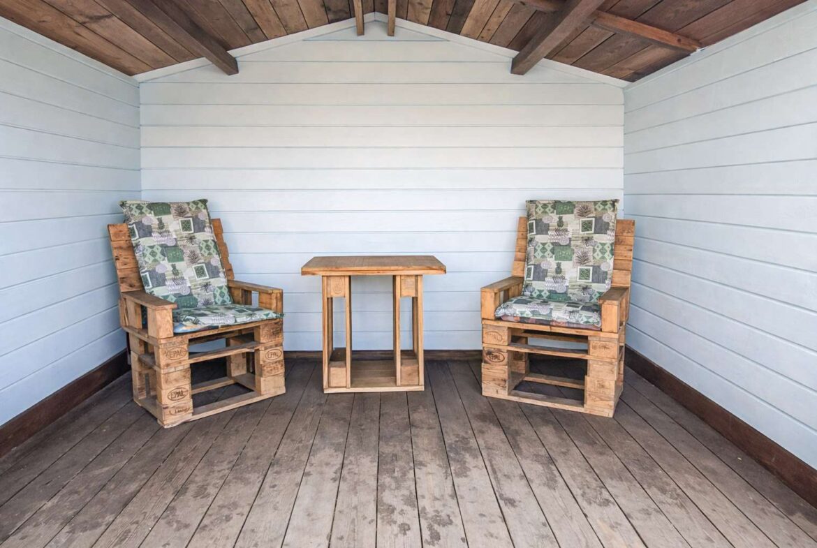 überdachter Außenbereich