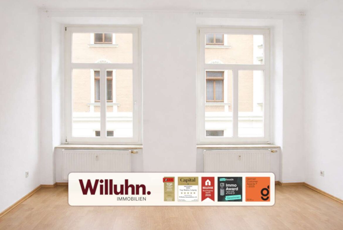 3-Zimmer-Wohnung in Plagwitz