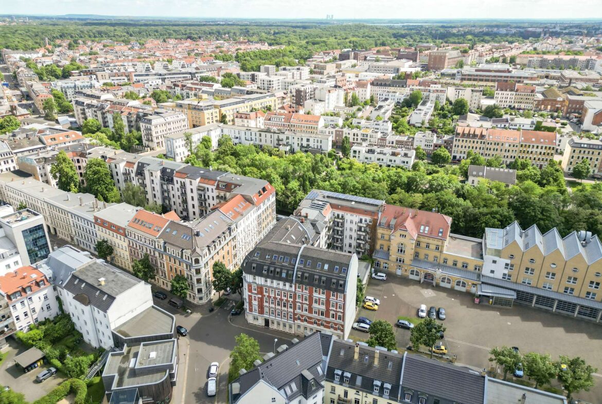 Idyllisch am Karl-Heine-Kanal