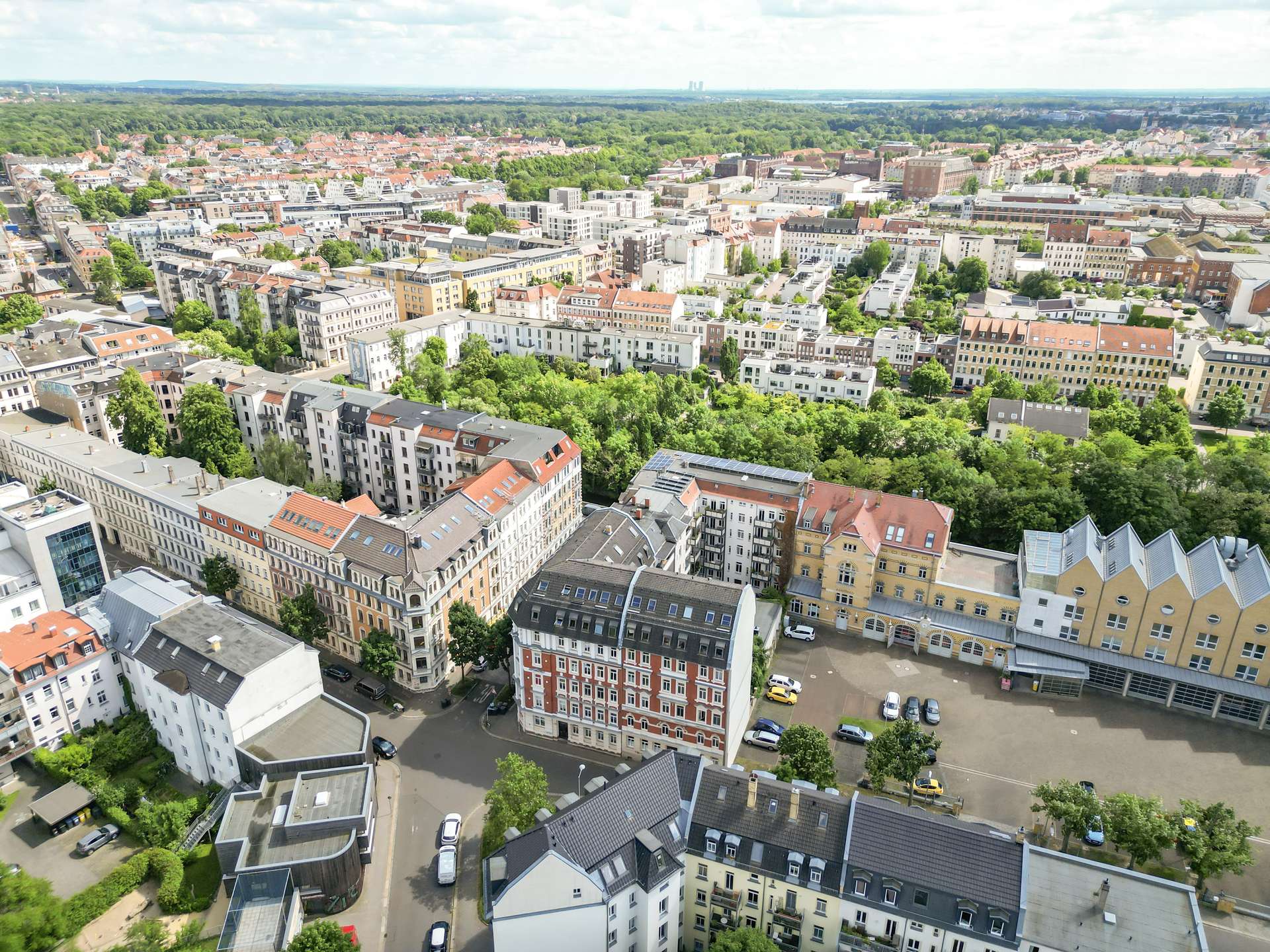 Idyllisch am Karl-Heine-Kanal