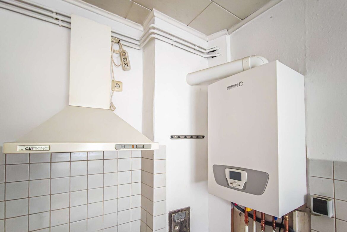 Küche mit Gastherme