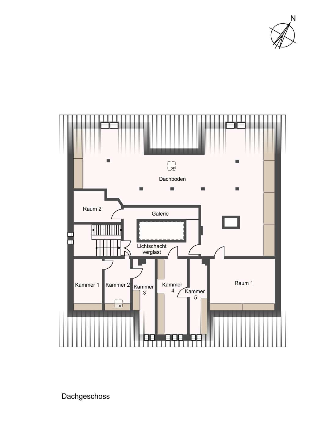 Grundriss Dachgeschoss