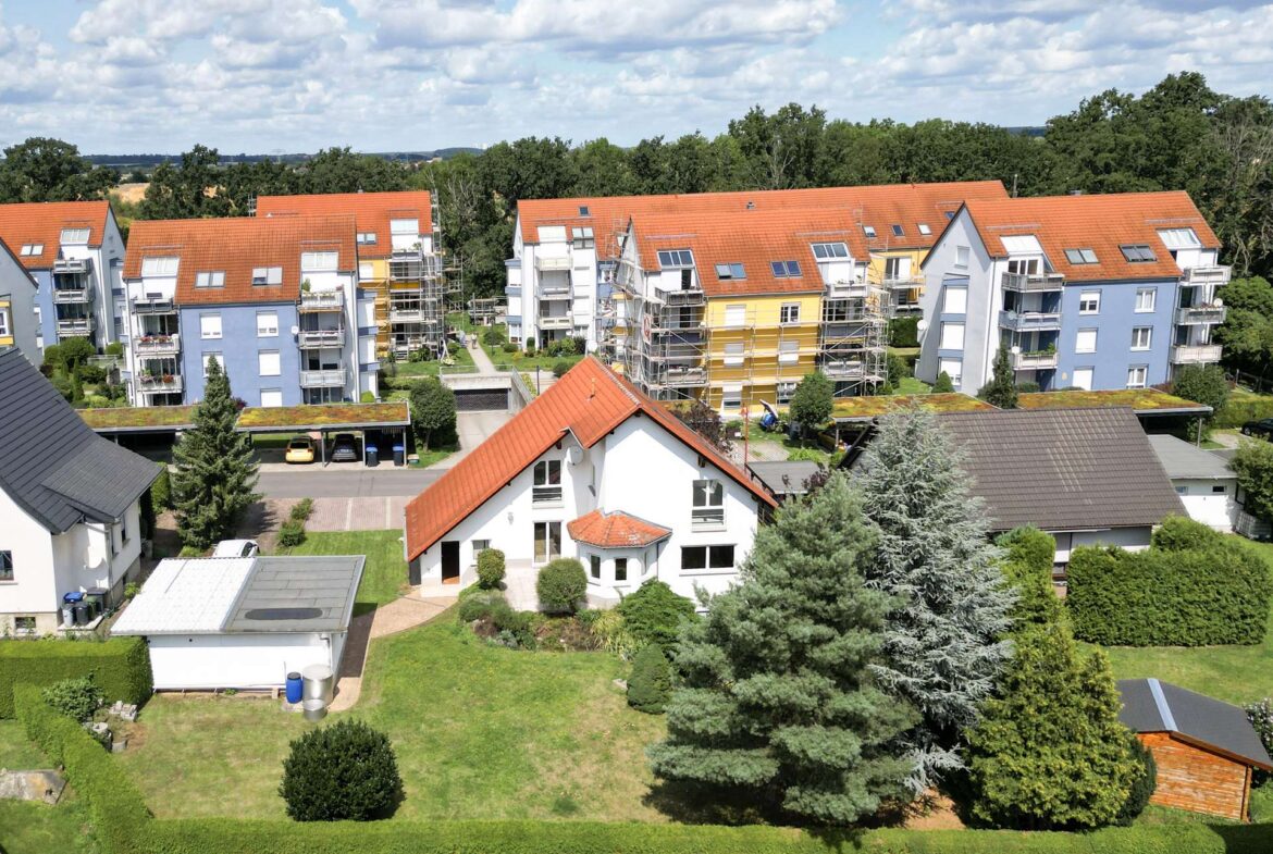 Tramhafte Hinterhausansicht