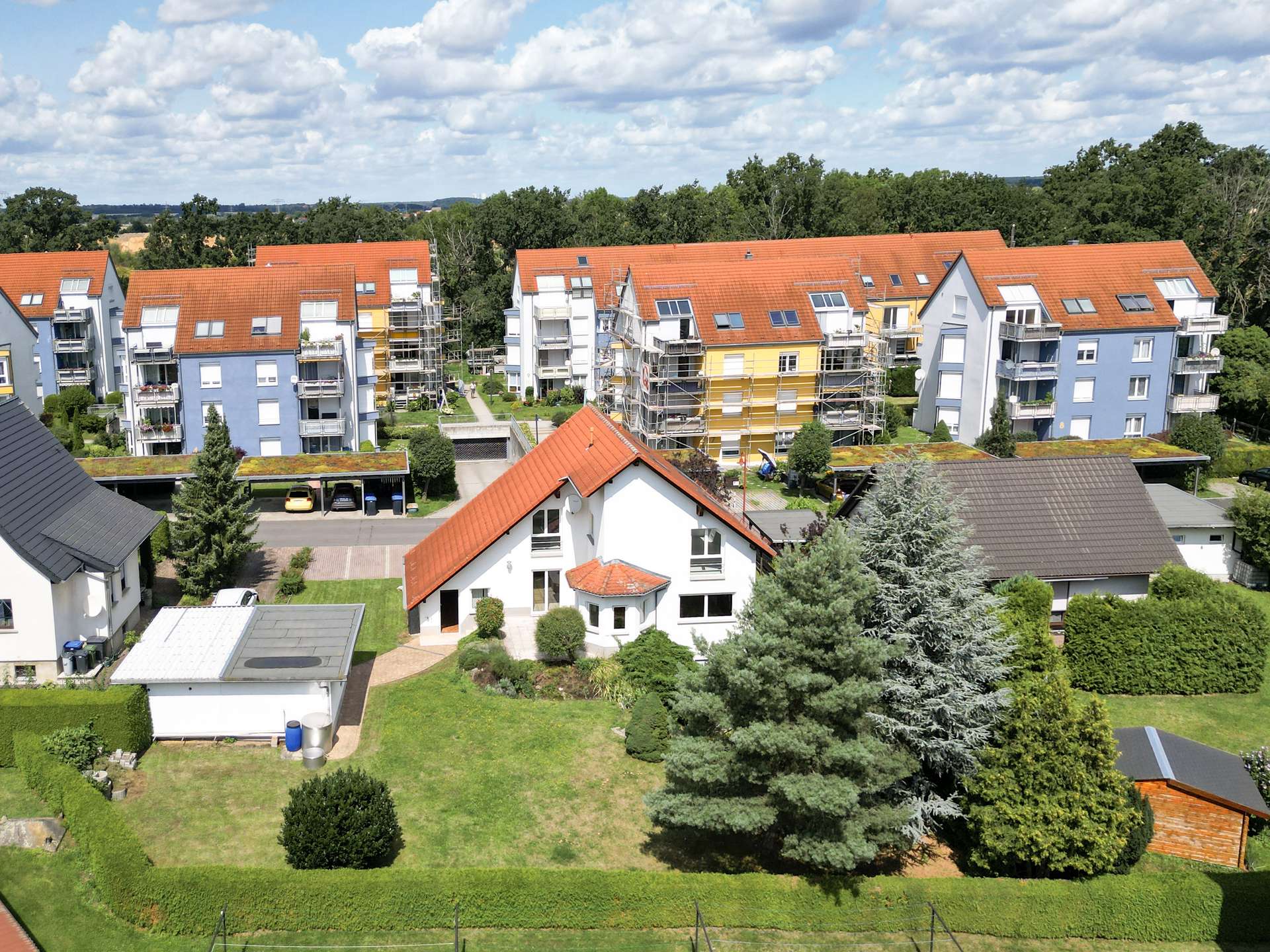 Tramhafte Hinterhausansicht