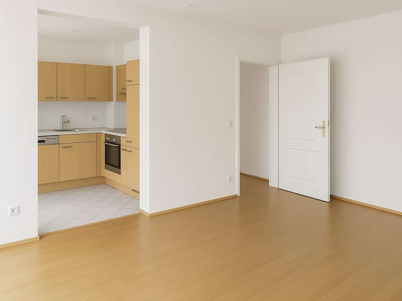 Angrenzende Einbauküche inkl.