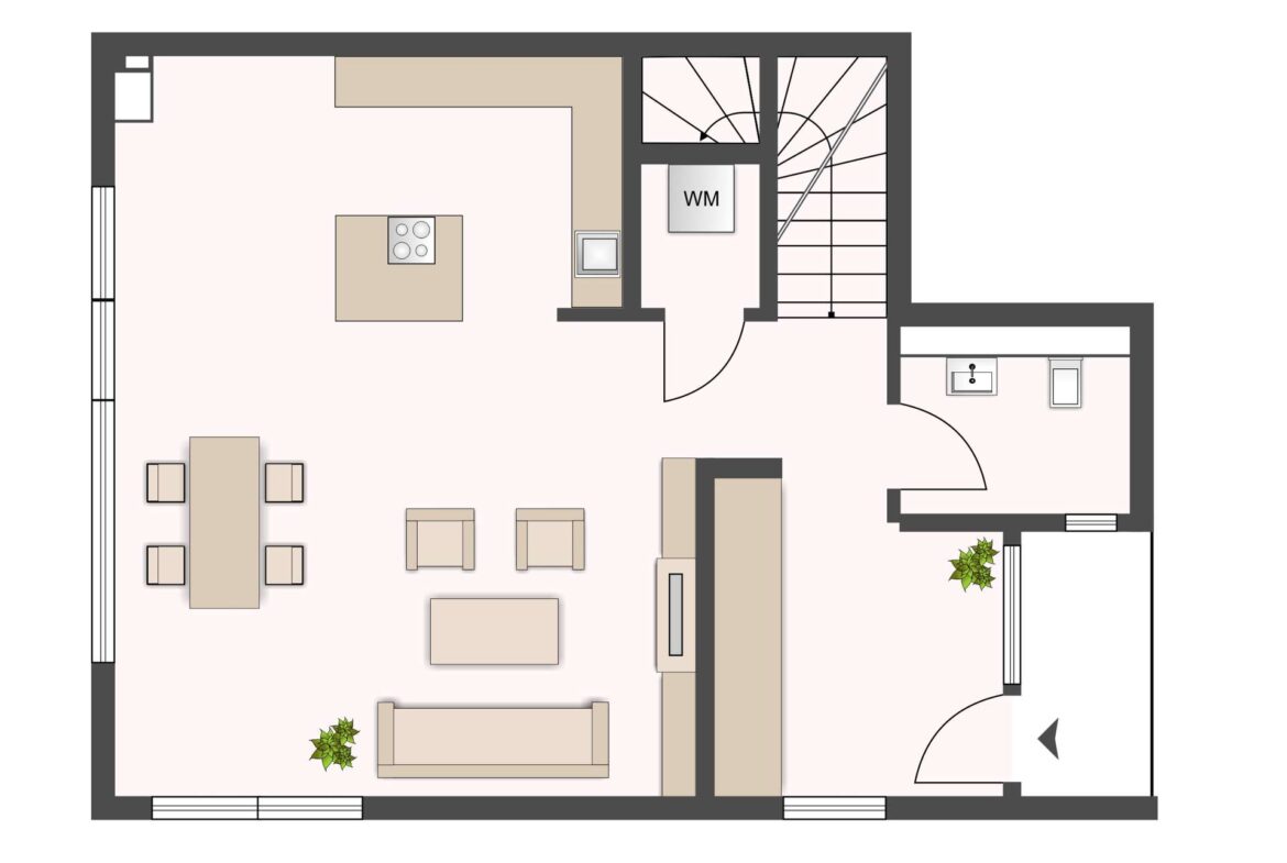Grundriss - Erdgeschoss