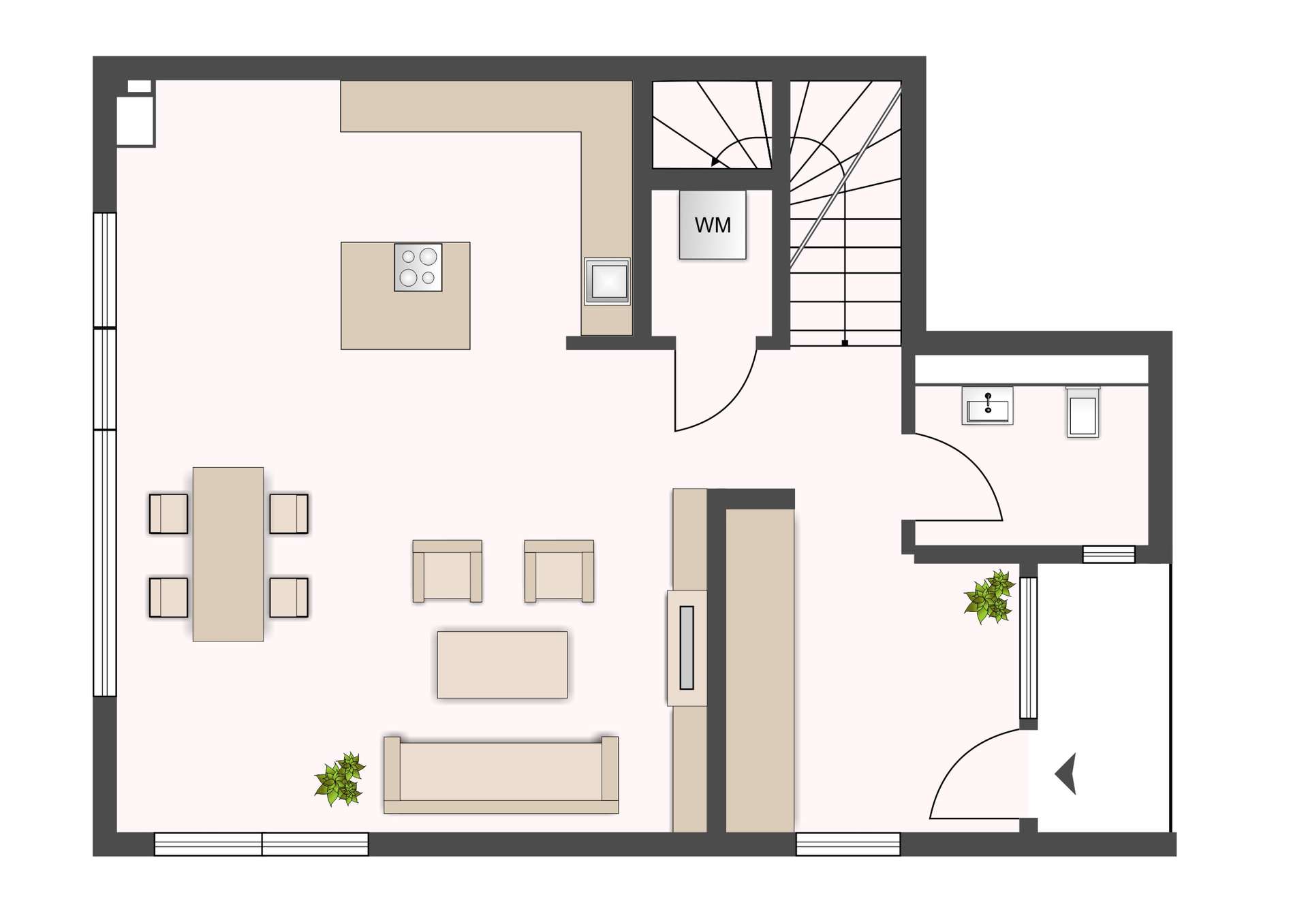 Grundriss - Erdgeschoss
