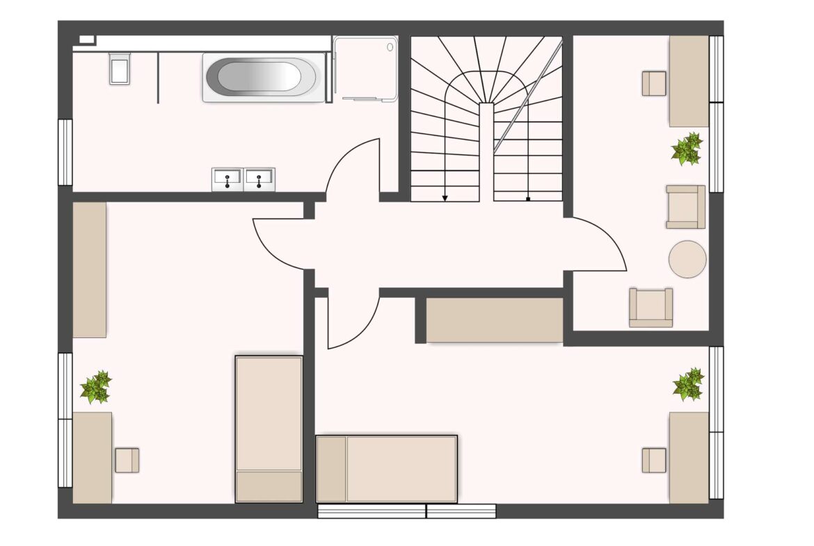 Grundriss - Obergeschoss