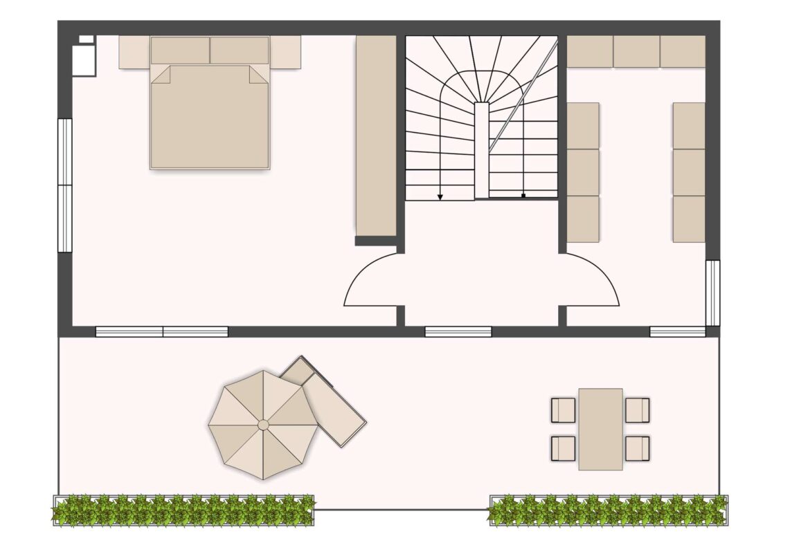 Grundriss - Dachgeschoss