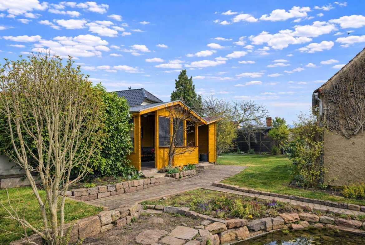 Gepflegtes Grundstück