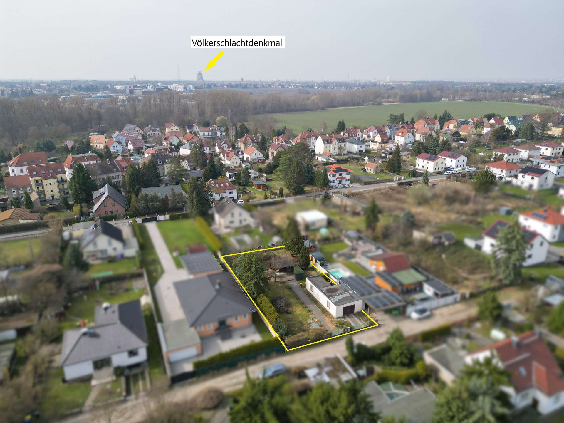 Schöne Einfamilienhaussiedlung