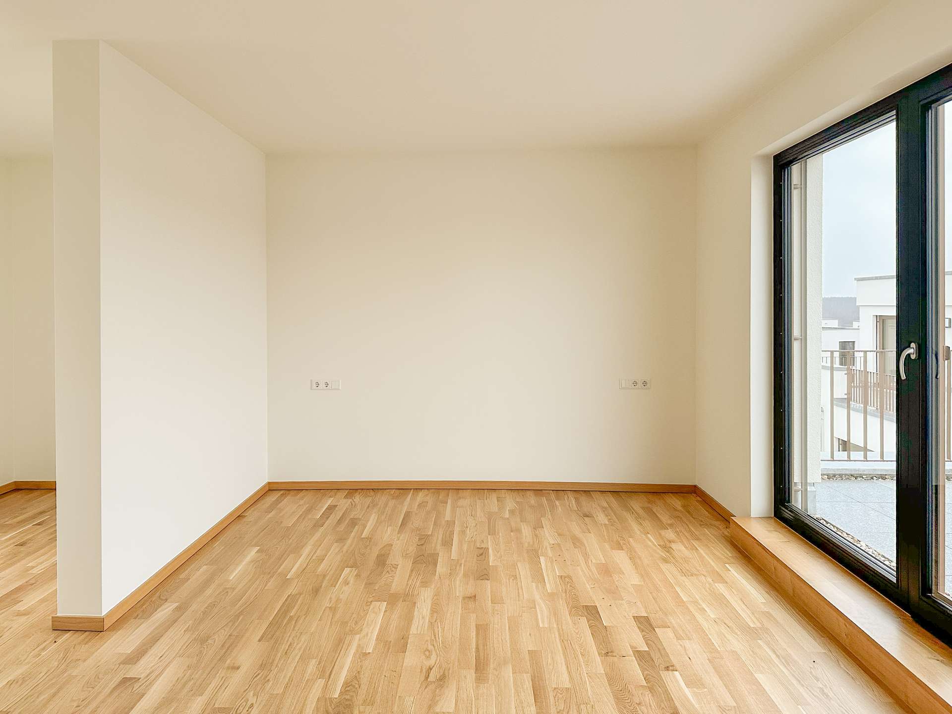 Schlafzimmer mit Terrassenzugang