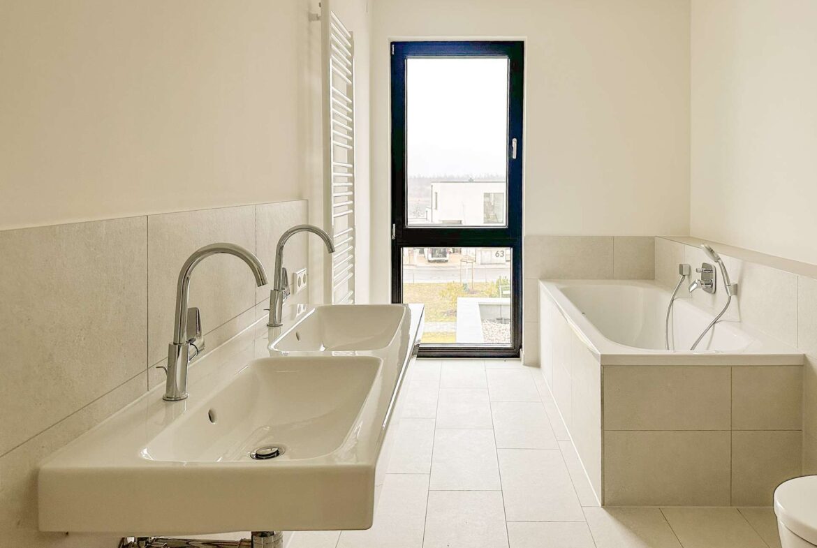 Tageslicht-Badezimmer