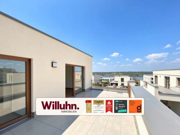 Terrasse - seitlicher Seeblick