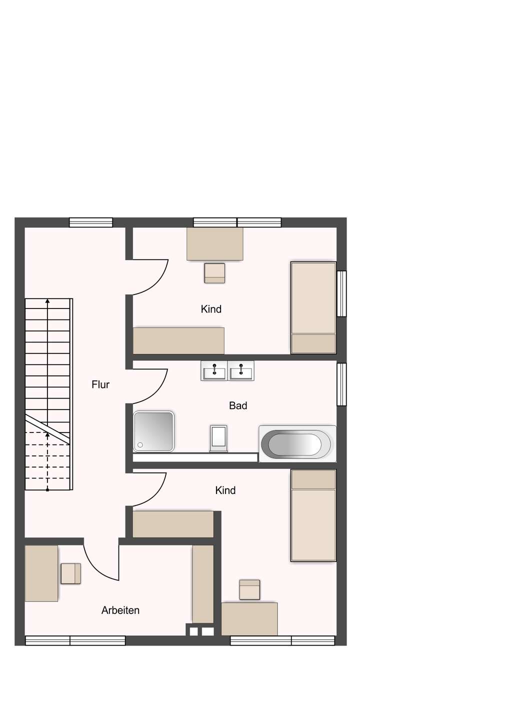 Grundriss - Obergeschoss