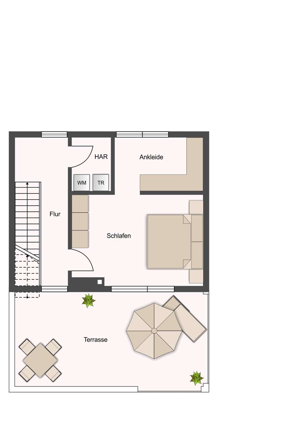 Grundriss - Dachgeschoss