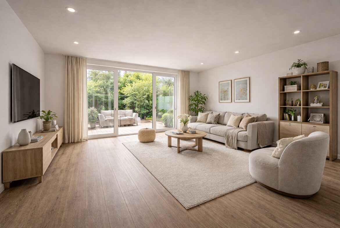 Wohnzimmer - Visualisierung