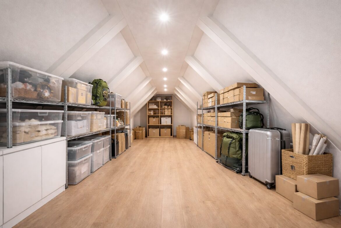 Dachboden -Visualisierung