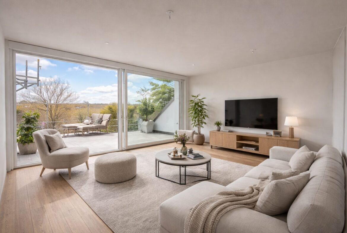 Wohnzimmer - Visualisierung