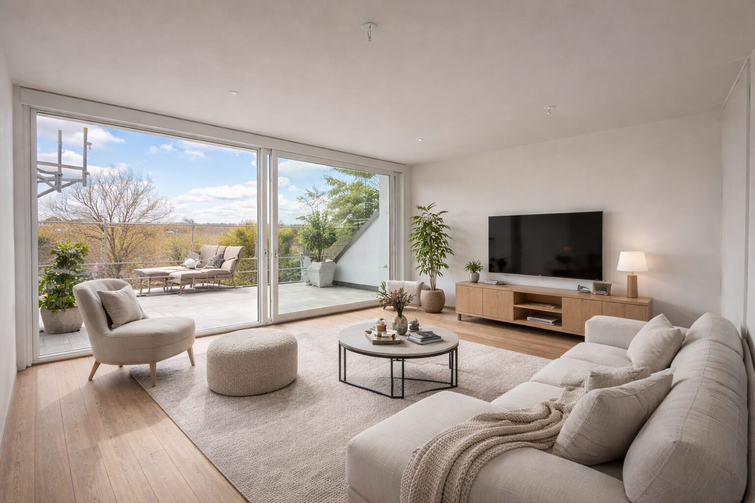 Wohnzimmer - Visualisierung