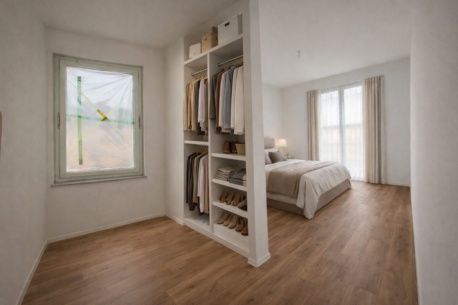 1. Schlafzimmer-Visualisierung