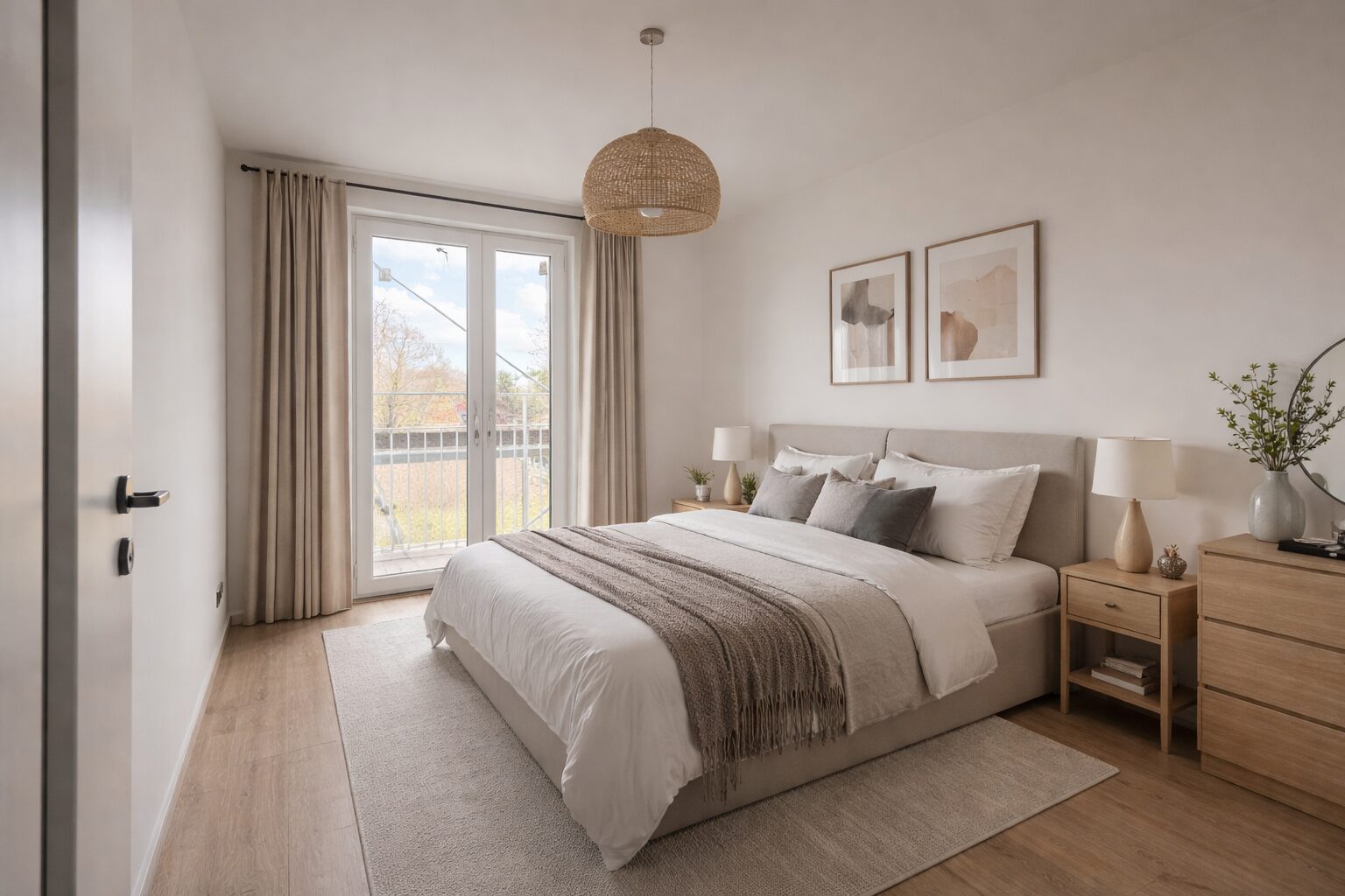 3. Schlafzimmer-Visualisierung