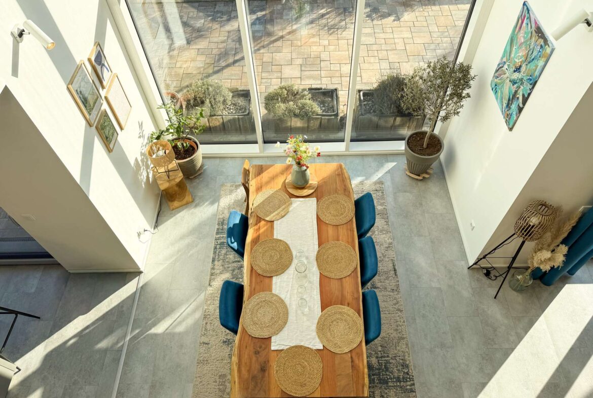 Blick von der Galerie