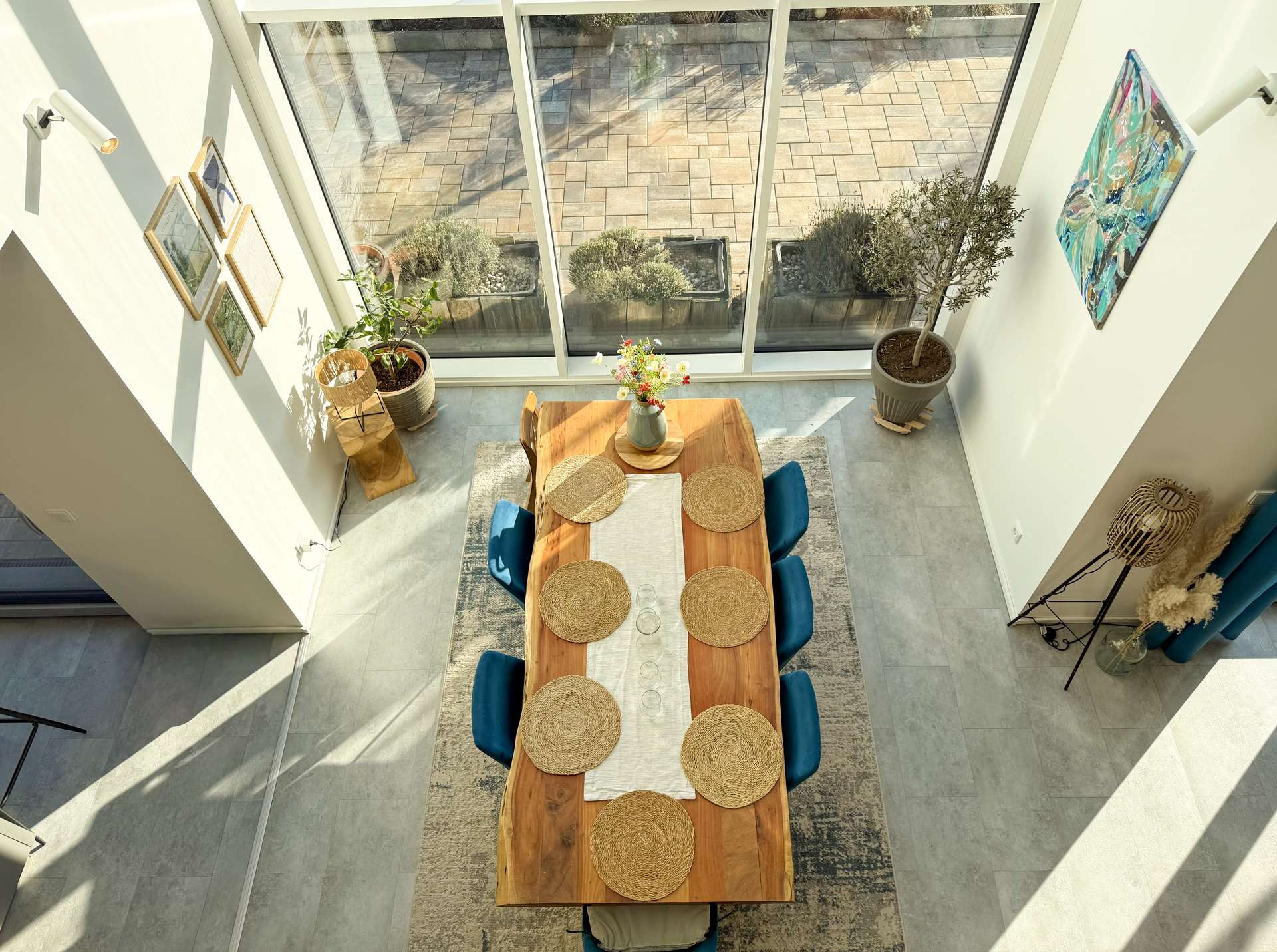 Blick von der Galerie