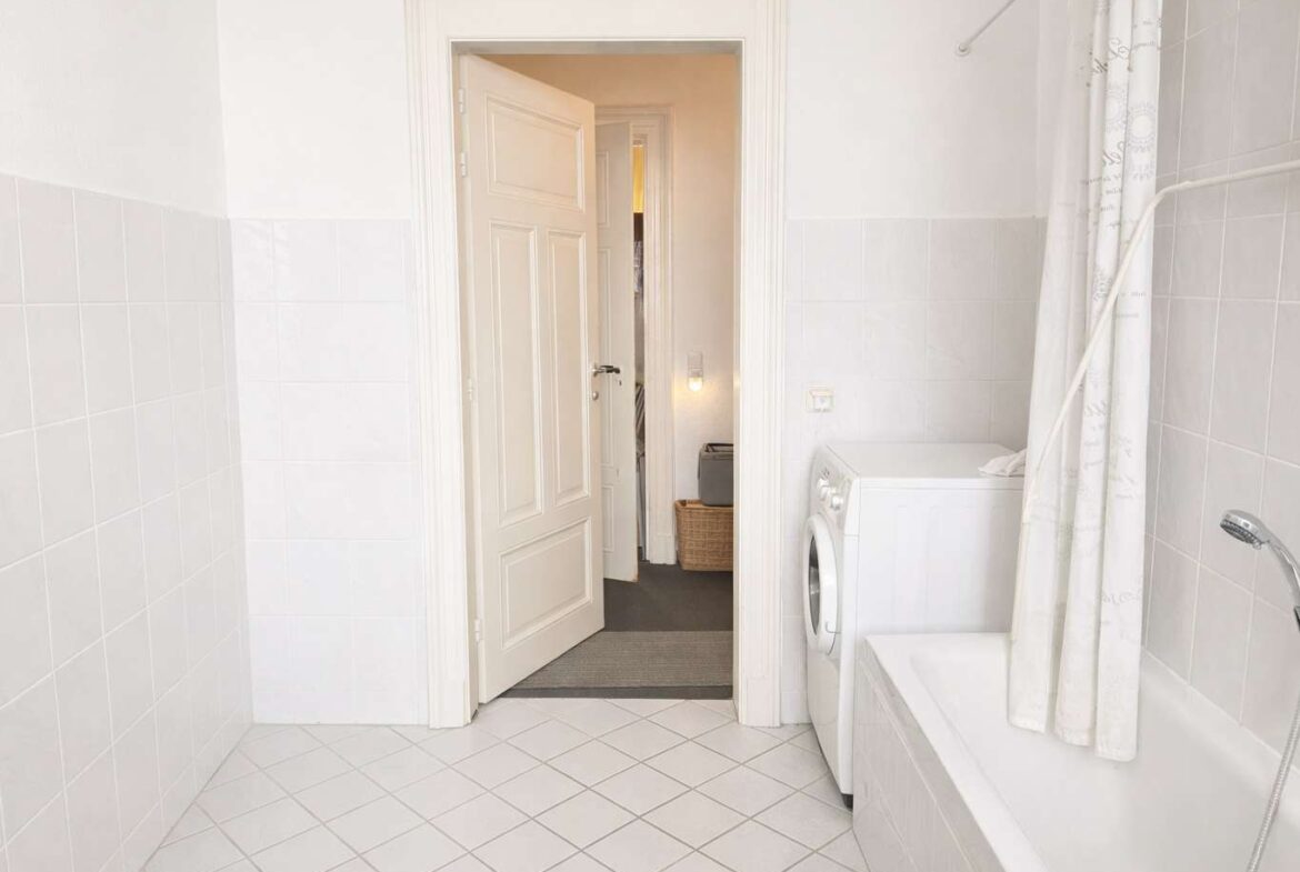 Badewanne und WM-Anschluss