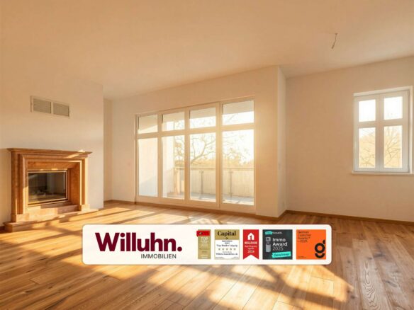 Toller Wohnraum mit Kamin