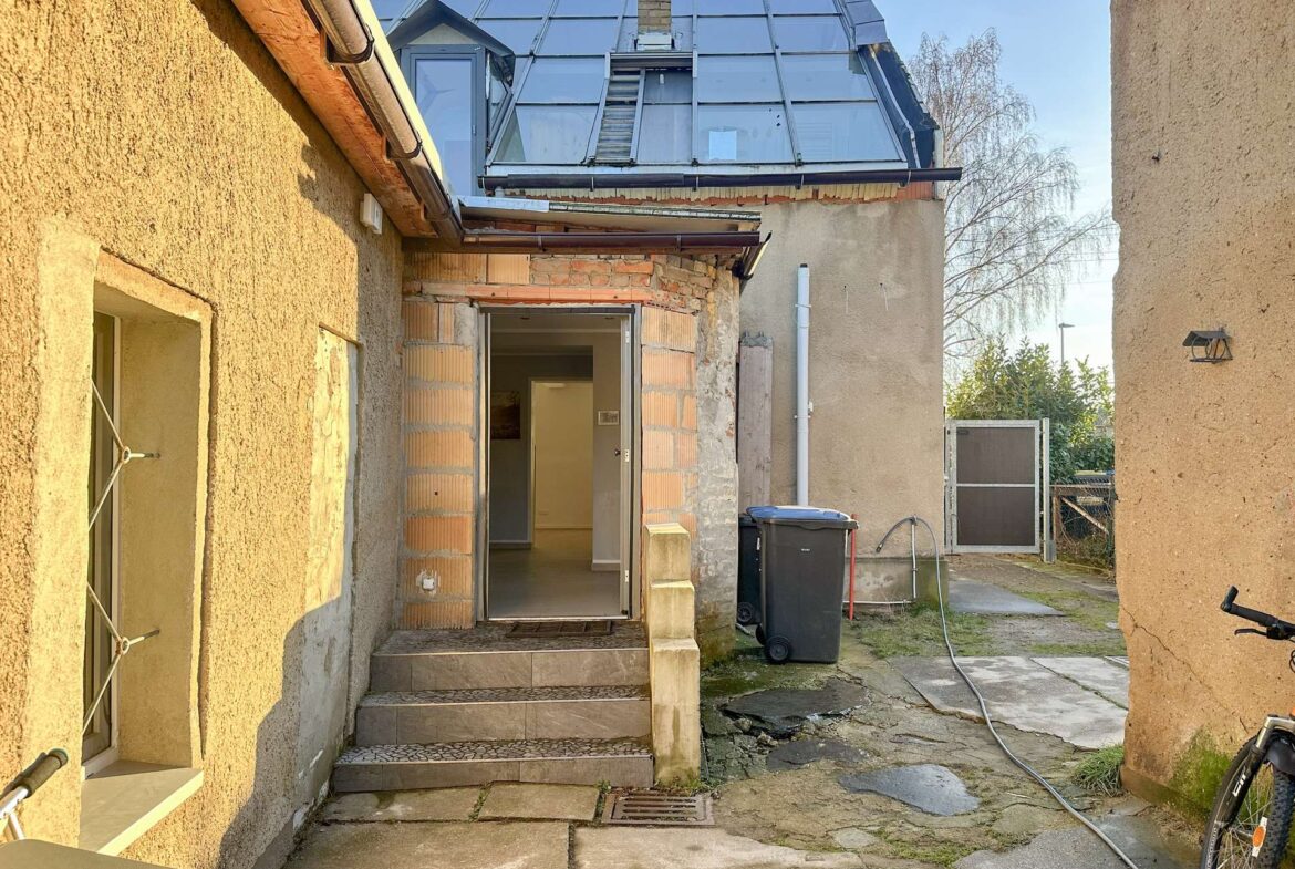 Eingangsbereich in das Haus