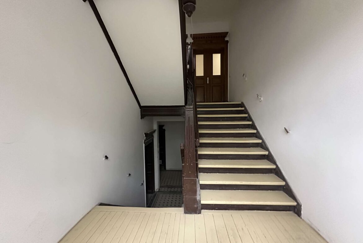 Treppenhaus vor Fertigstellung