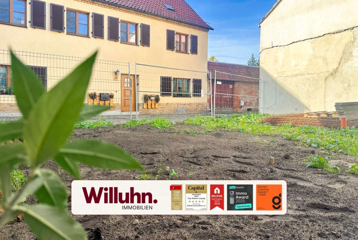 Baugrundstück im Wohnviertel