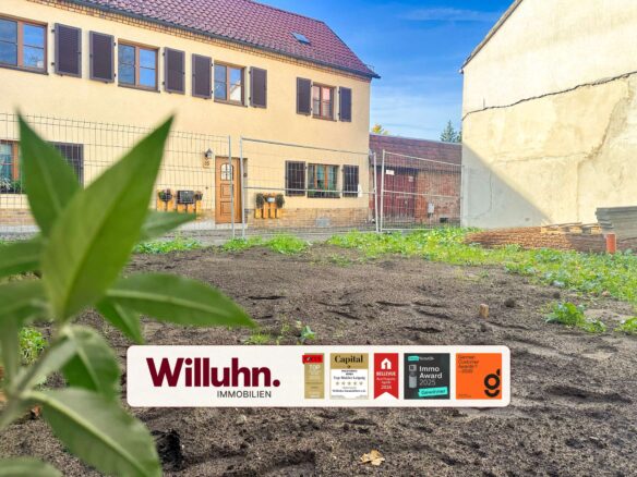 Baugrundstück im Wohnviertel