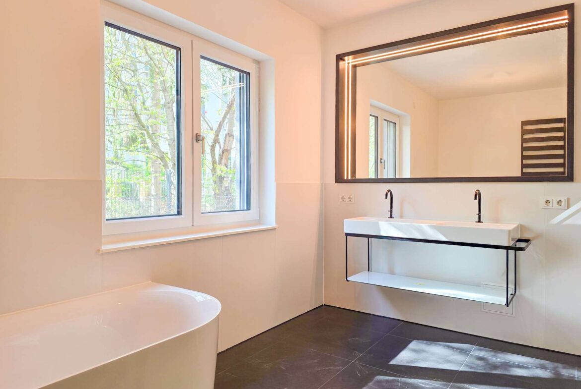 Bad mit natürlichem Licht