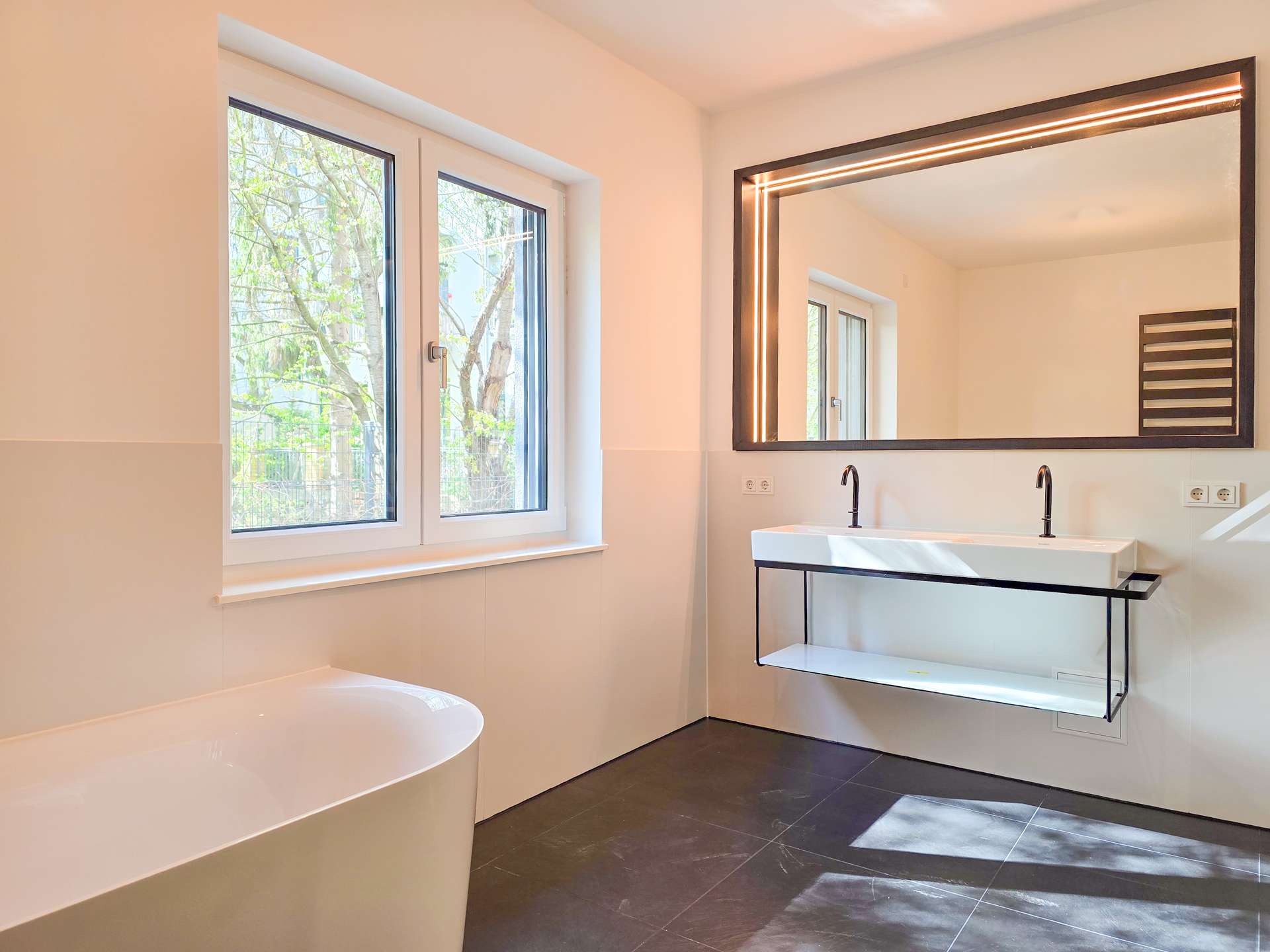 Bad mit natürlichem Licht