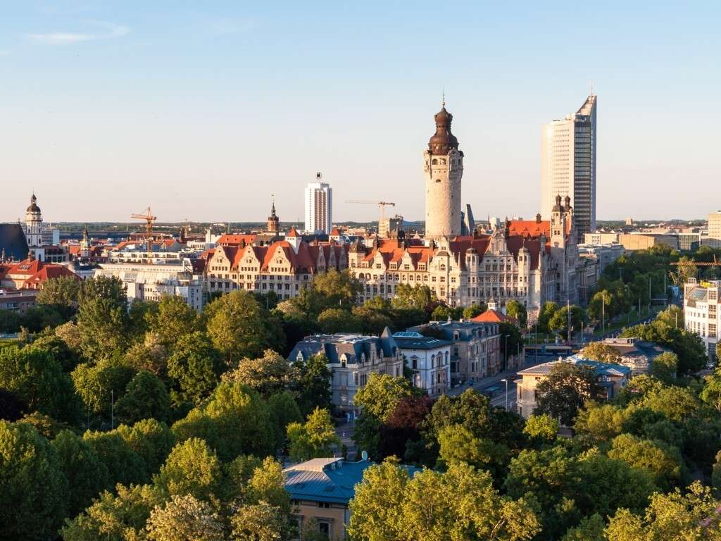 Skyline von Leipzig