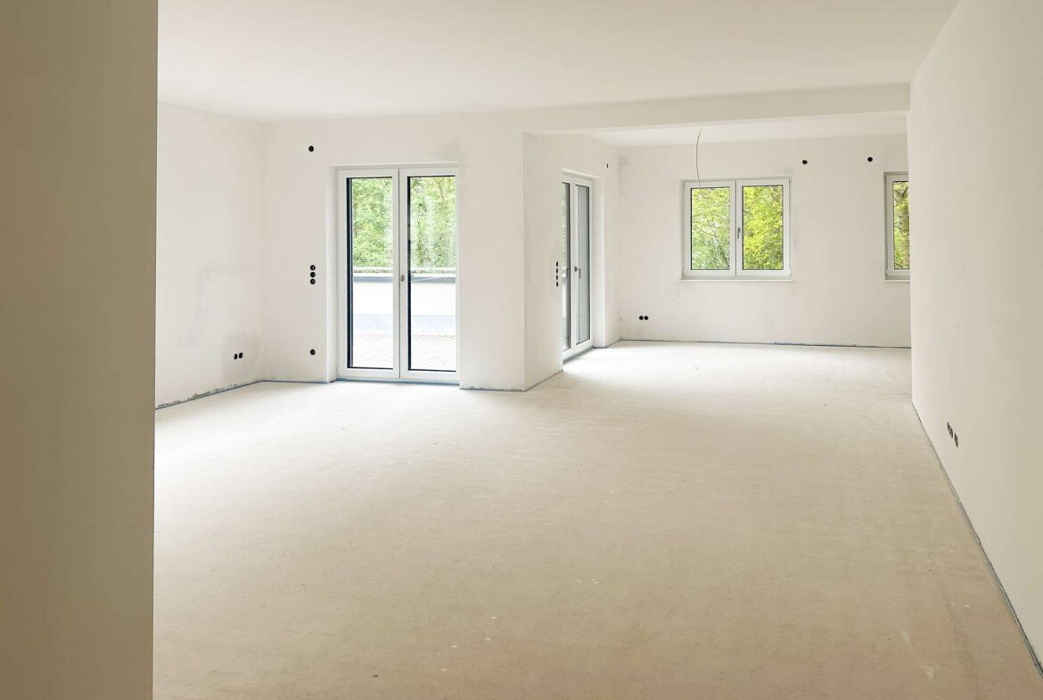 Lichtdurchfluteter Wohnbereich