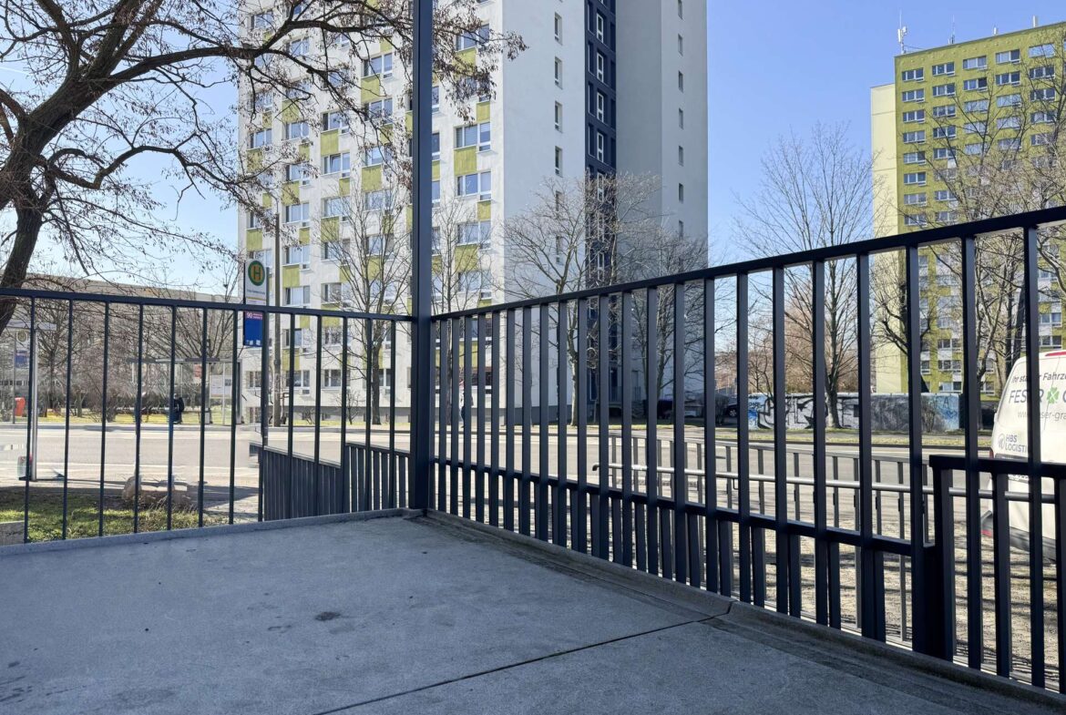 Großzügiger Balkon