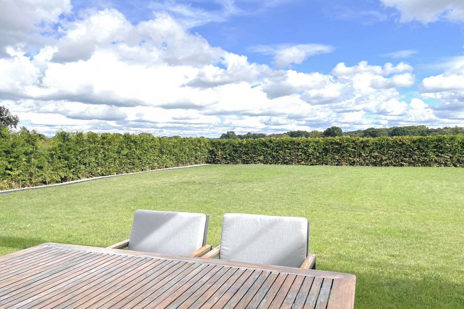 Blick von der Terrasse