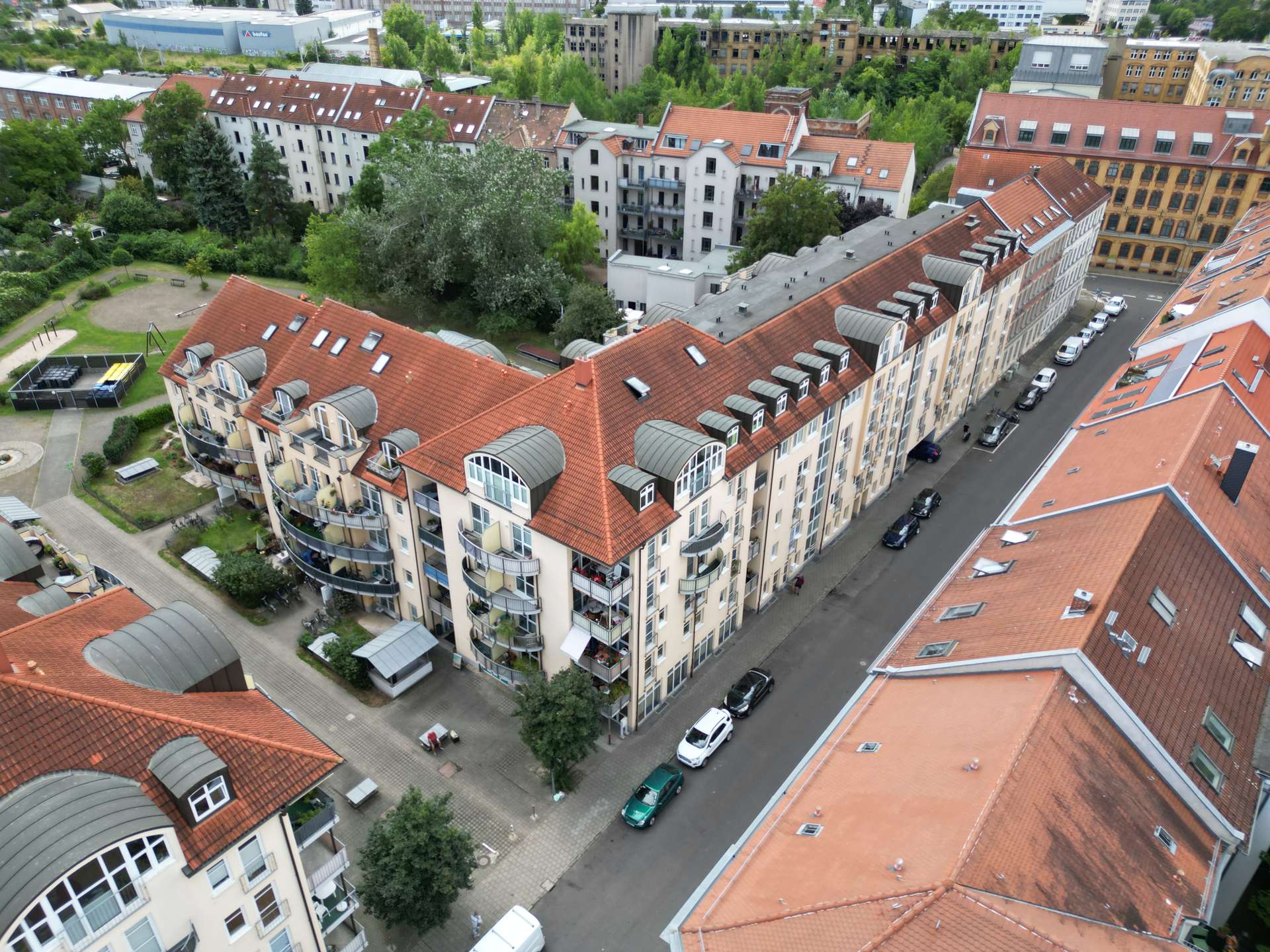 Luftbild 1.Bauabschnitt