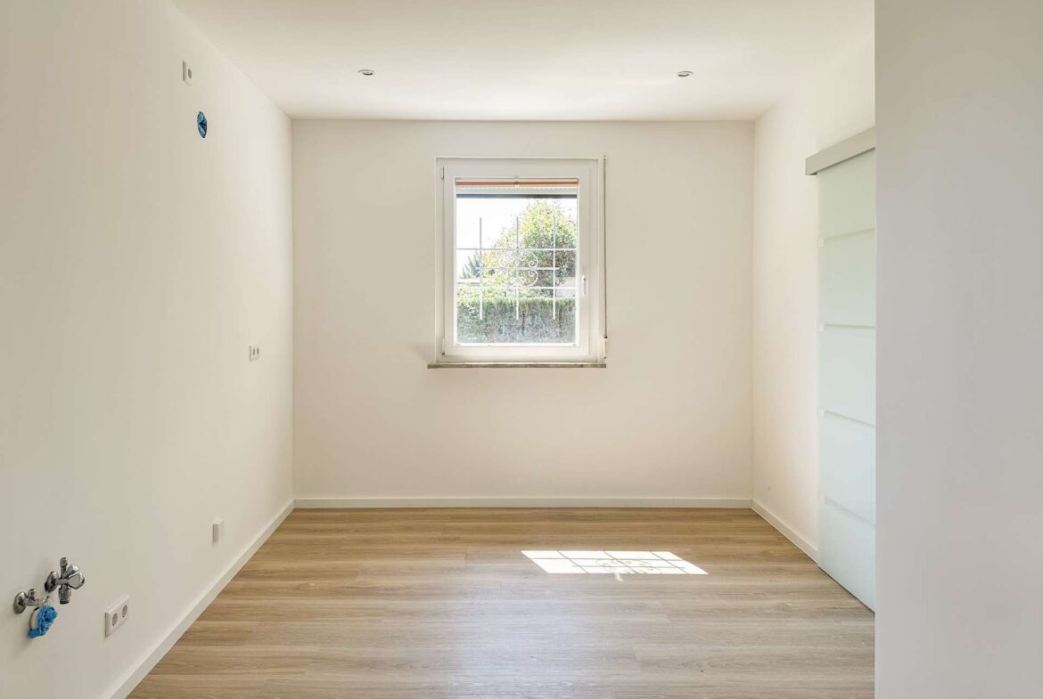 Küche mit Schiebetür