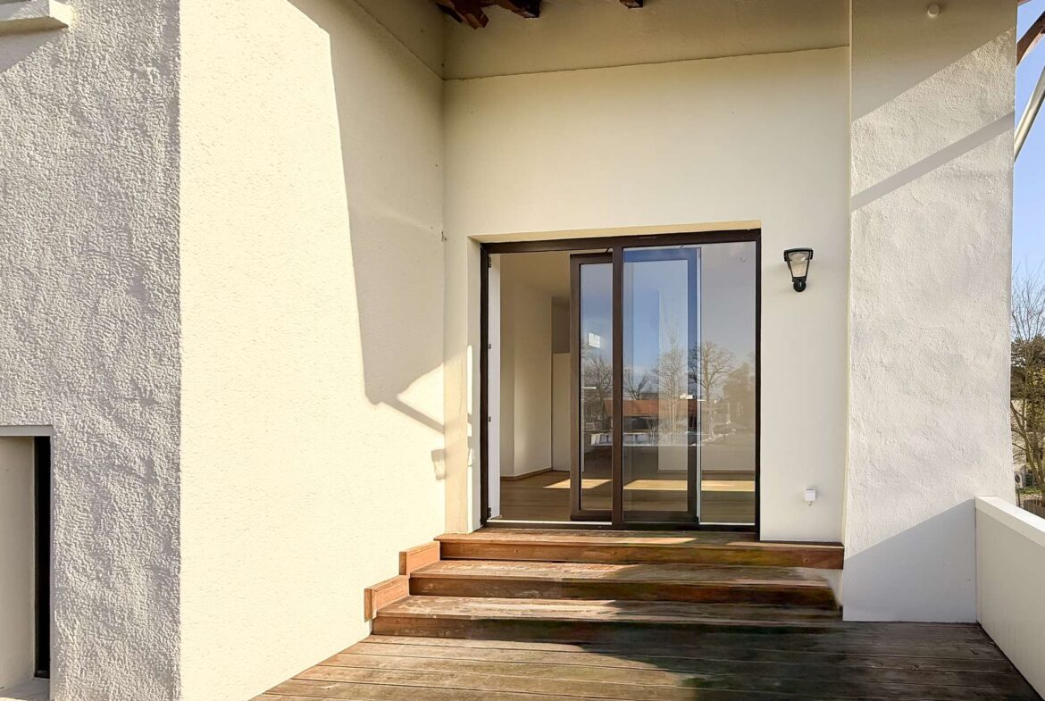 Blick ins Wohnzimmer