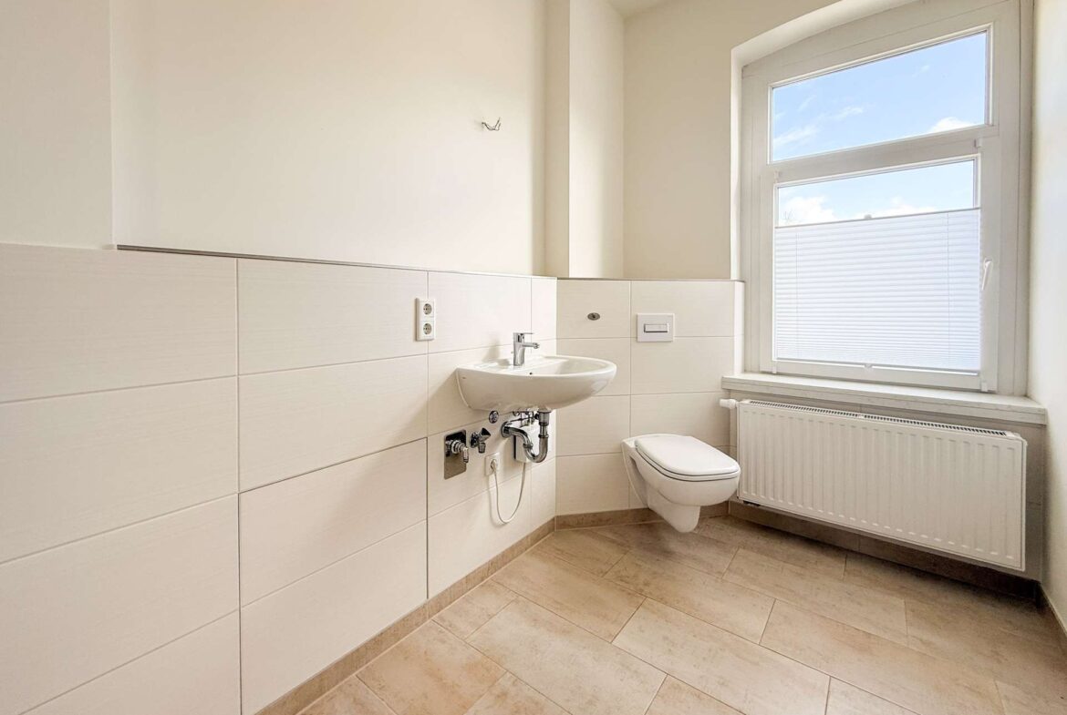 Gäste WC mit WM-Anschluss