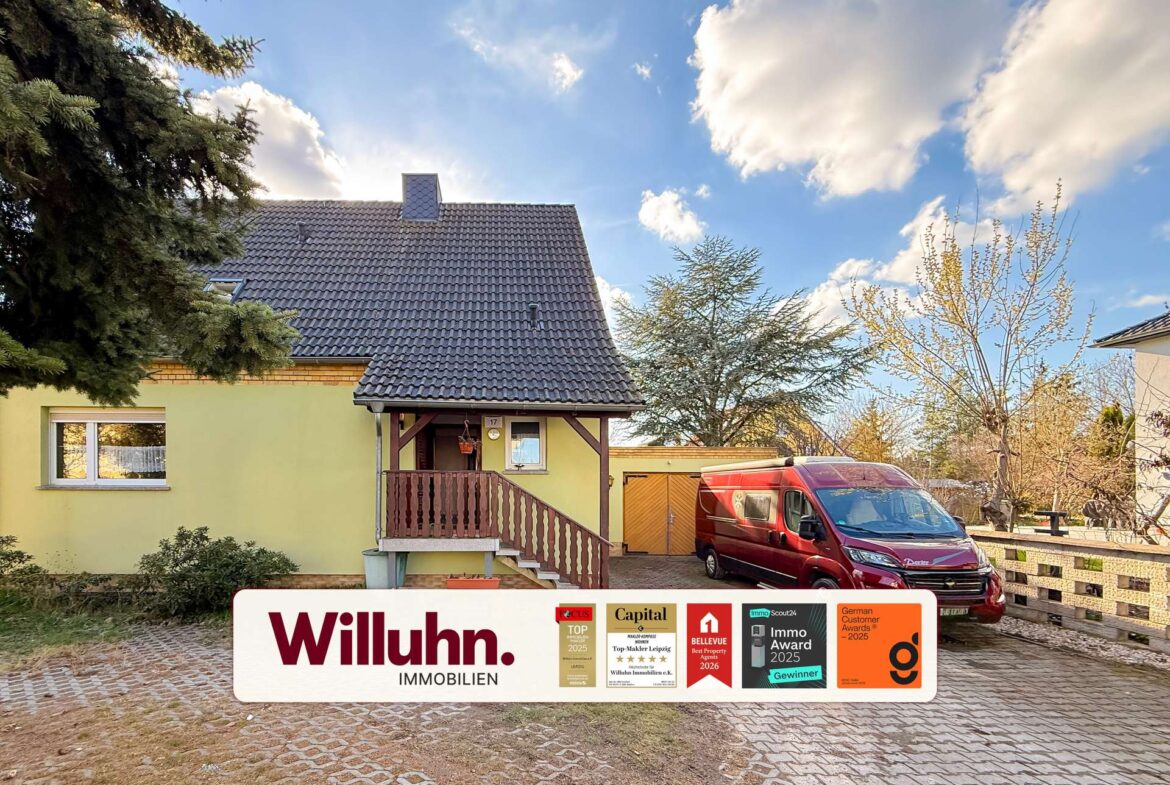 über 985 m² Grundstück