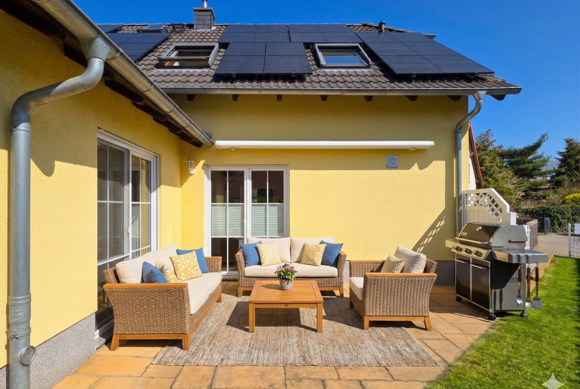 Terrasse (digital möbliert)