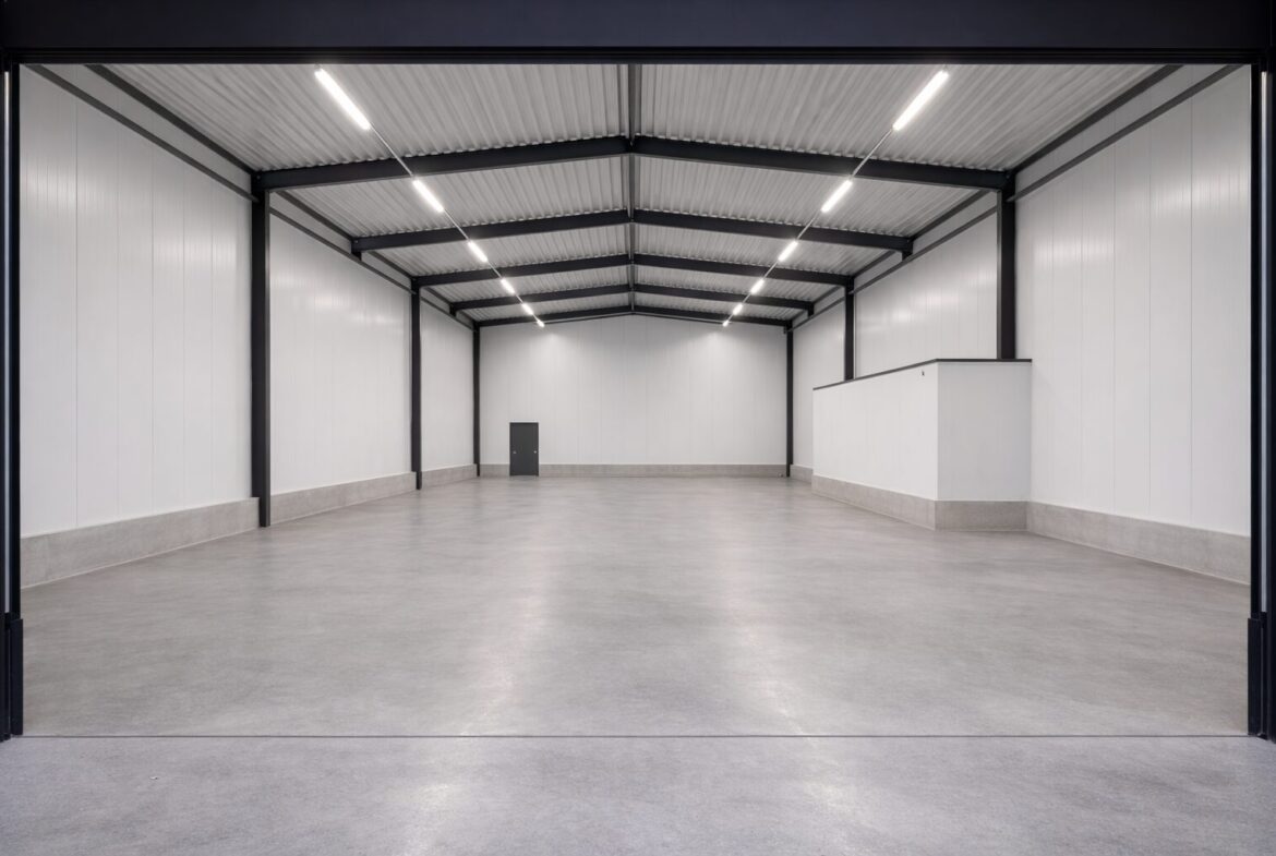 Integrierter Büroraum